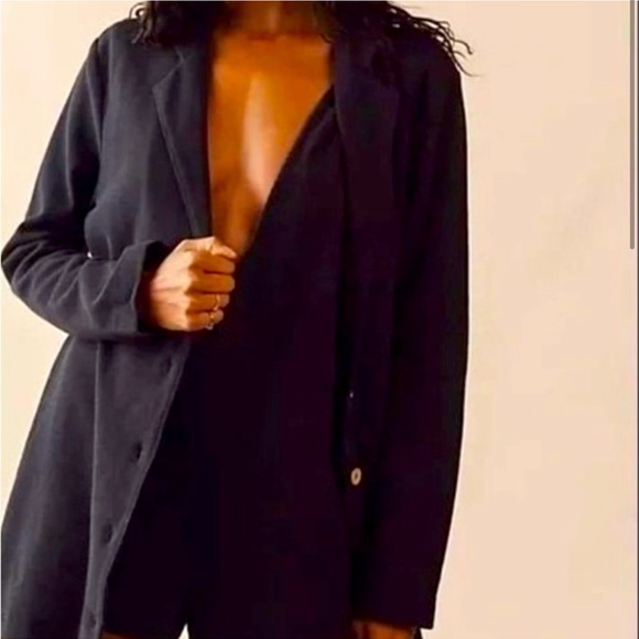 Free People Beach Lizzie Blazer romper/dress - Picture 3 of 6